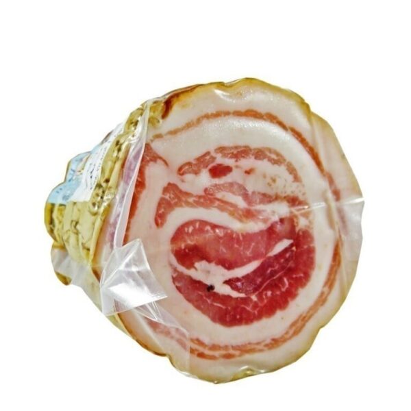 Rolled pancetta with pork rind (Bacon) piece 1 kg