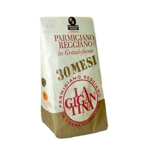 Parmigiano Reggiano PDO "La Gigantina" 30 months tip 1 kg